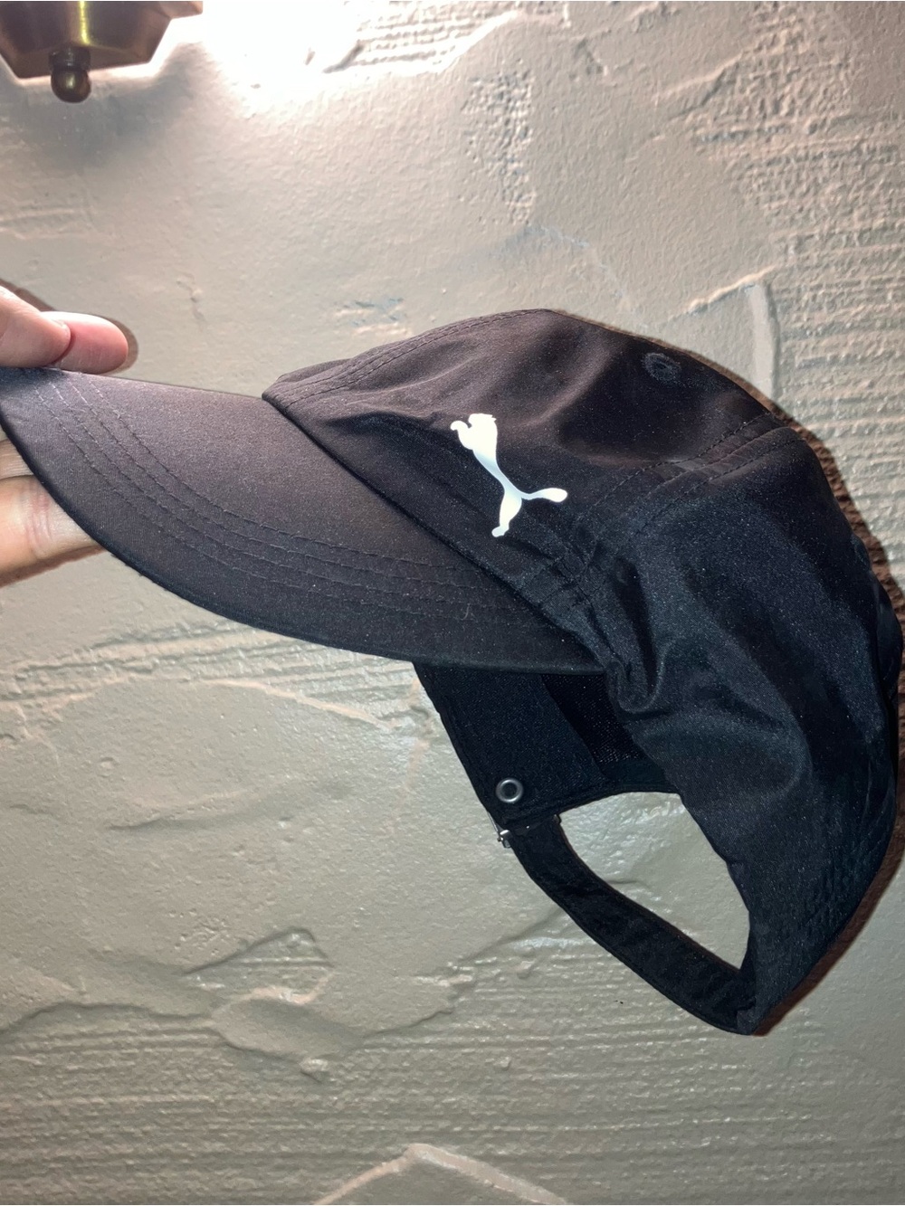 Puma Black Baseball Cap